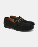 Leather Suede Loafers