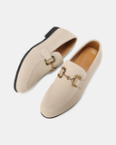 Leather Suede Loafers