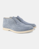Saint Monaco Mesh Suede Loafers