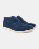 Saint Monaco Mesh Suede Loafers