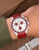MoonSwatch Mission to Pluto (Rubber Strap) - OM Luxury